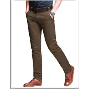 Unisex Slim Fit Casual Trousers
