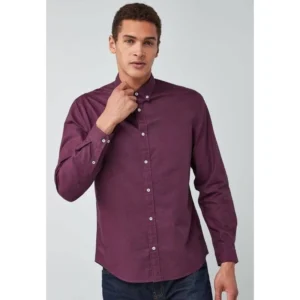 Men's Long Sleeve Cotton Shirt
