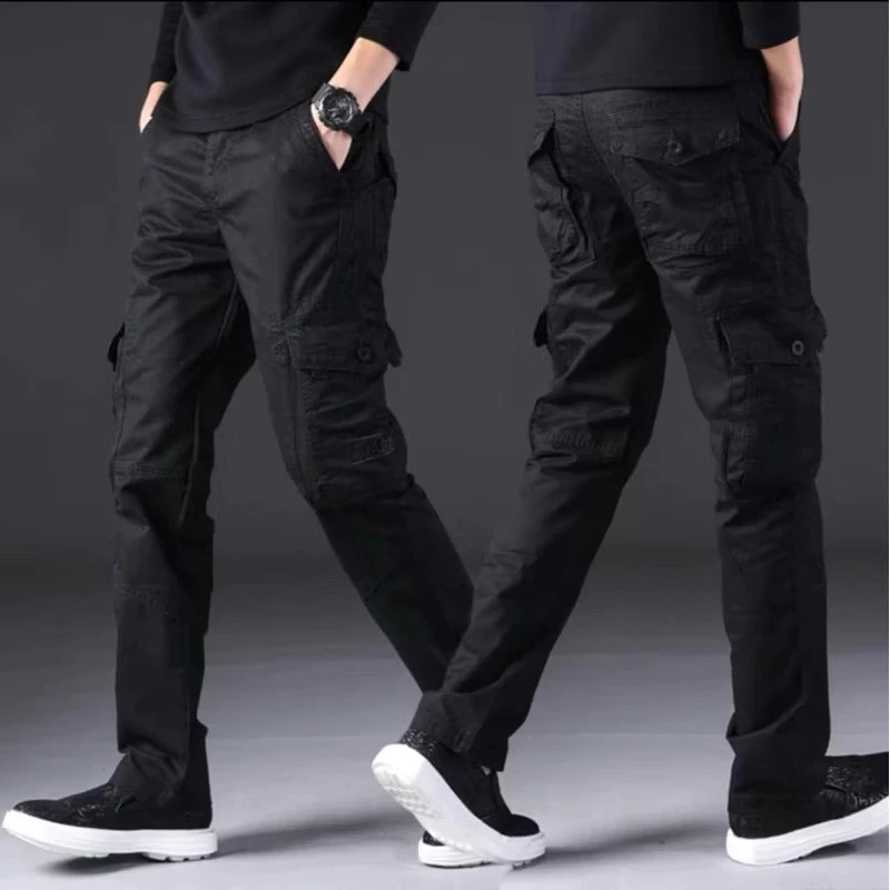 Men's 6-Pocket Slim Fit Cargo Pants