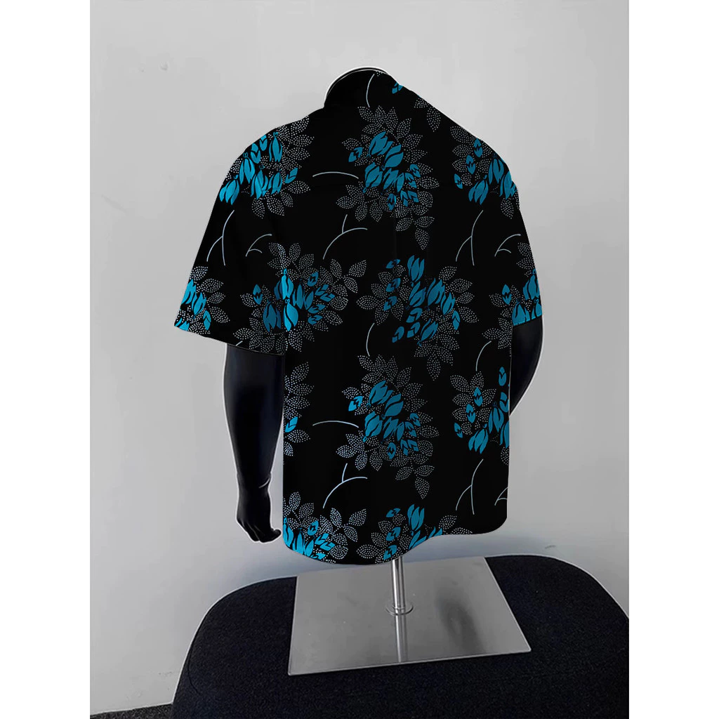 Men's Hawaiian Printed Short Sleeve Shirt - Image 3