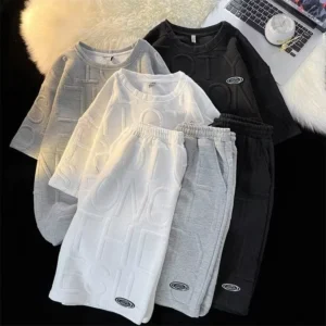 Men's Casual Shirt & Shorts Set